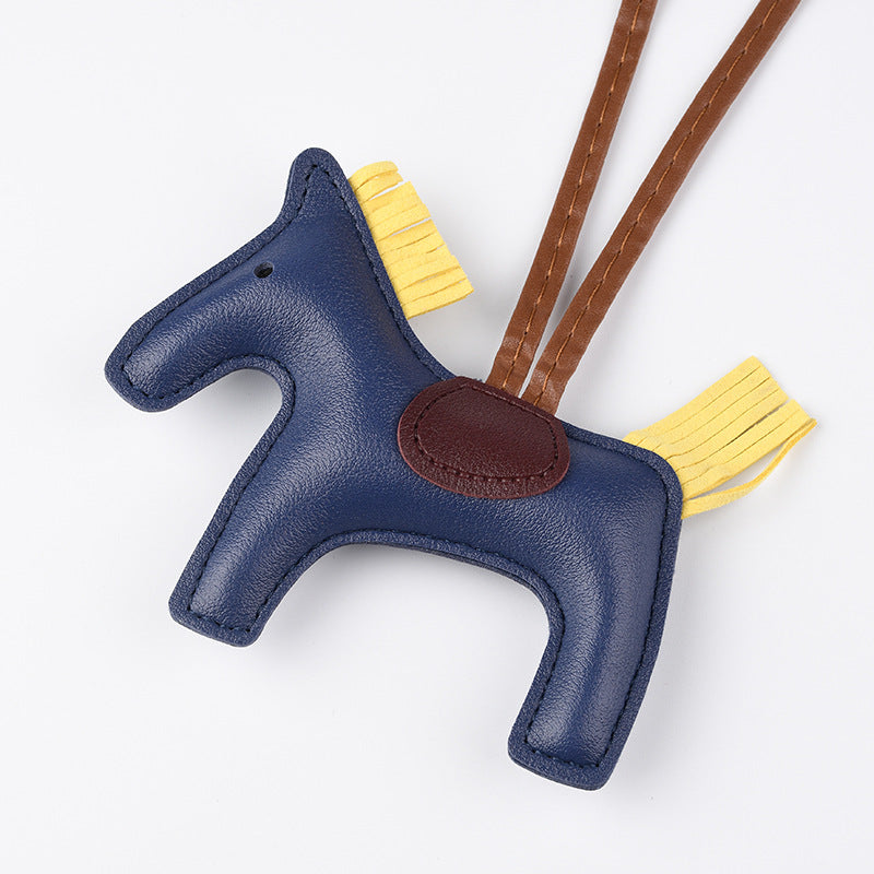 Wholesale PU Cotton Pony Bracelet Car Multi-function Key Chain
